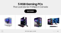 5 Gaming PCs With RGB That Look Like Sci-Fi Spaceships – Canadian Edition