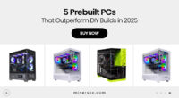 5 Prebuilt PCs That Outperform DIY Builds in 2025