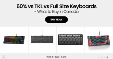 60% vs TKL vs Full Size – Which Keyboard Size Works Best in Canada?