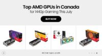 Best AMD GPUs for 1440p Gaming in Canada – July 2025 Edition
