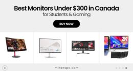 Best Budget Monitors in Canada Under \$300 (Perfect for Students & Gamers)