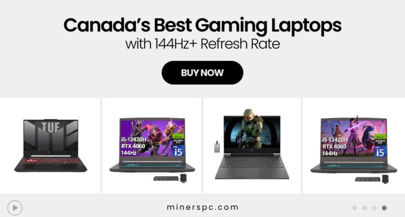 Best Gaming Laptops for 144Hz+ Gaming in Canada – Reviewed