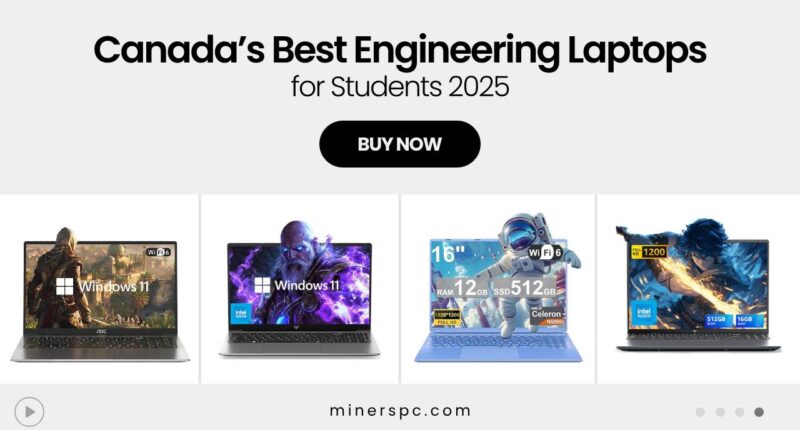 Best Laptops for Engineering Students in Canada – Tested & Ranked