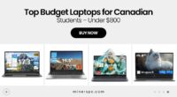 Best Laptops Under $800 for Students in Canada – 2025 Edition
