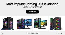 Canada’s Most Popular Gaming PCs in 2025 – What Are Gamers Buying