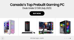 Canada’s Top Prebuilt Gaming PC Deals Under $1500 in 2025