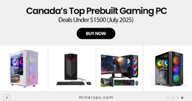 Canada’s Top Prebuilt Gaming PC Deals Under $1500 in 2025
