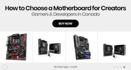 How to Choose a Motherboard for Creators, Gamers & Developers in Canada