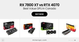 RX 7800 XT vs RTX 4070 – Best Bang for Buck in Canada?