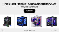 The 5 Best Prebuilt PCs in Canada for 2025 — Plug, Play & Dominate