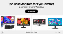 The Best Monitors for Eye Comfort in Canada (For Long Workdays)