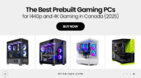 The Best Prebuilt Gaming PCs for 1440p and 4K Gaming in Canada (2025)
