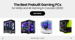 The Best Prebuilt Gaming PCs for 1440p and 4K Gaming in Canada (2025)