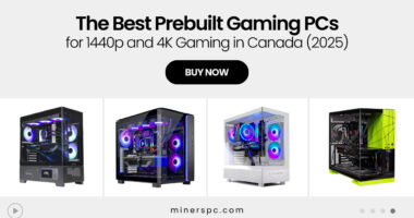 The Best Prebuilt Gaming PCs for 1440p and 4K Gaming in Canada (2025)