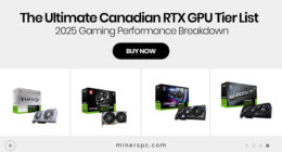 The Ultimate Canadian RTX GPU Tier List – 2025 Gaming Performance Breakdown