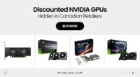 These Canadian Retailers Have Secret Discounts on NVIDIA GPUs