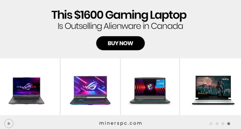This $1600 Gaming Laptop Is Outselling Alienware in Canada