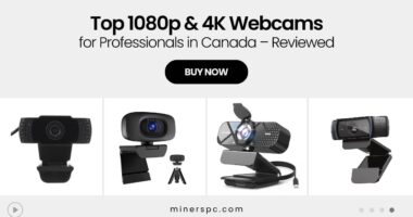 Top 1080p & 4K Webcams for Professionals in Canada (Reviewed)