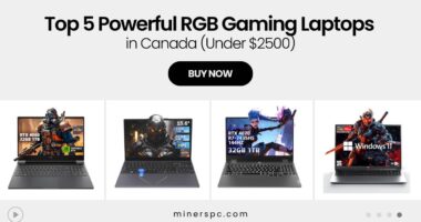 Top 5 Gaming Laptops With RGB & Beast Specs for Under $2500 CAD