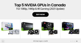 Top 5 NVIDIA GPUs in Canada for 1080p, 1440p & 4K Gaming (2025 Update)