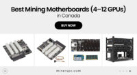 Top Motherboards for Mining Rigs (4 to 12 GPUs) Available in Canada