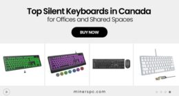 Top Silent Keyboards for Office Use in Canada (Great for Shared Spaces)