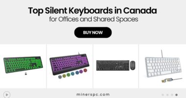 Top Silent Keyboards for Office Use in Canada (Great for Shared Spaces)
